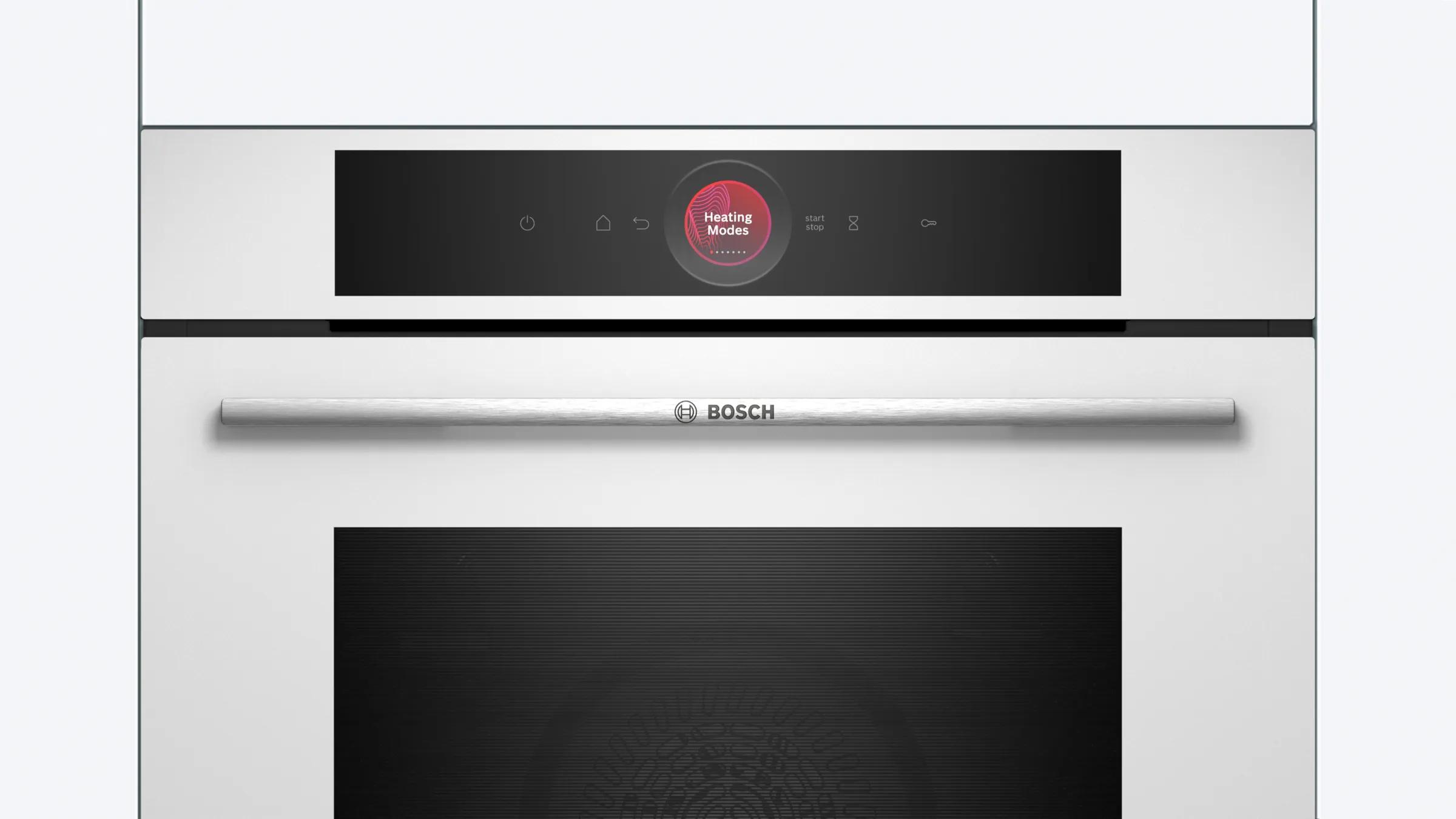Bosch HBG7341W1 Serie 8 EEK: A+ Einbau-Backofen, 71l, Air Fry, Home Connect, weiß