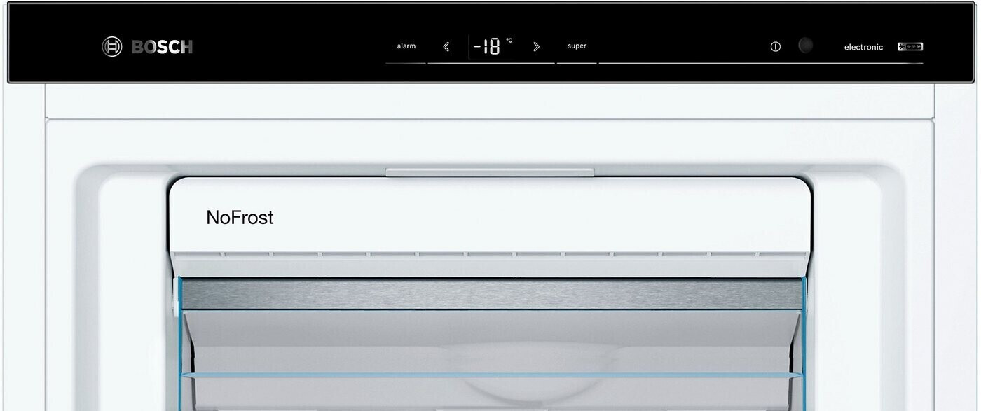 Bosch GSN54AWCV Stand Gefrierschrank, 70cm breit, 328l, NoFrost, VarioZone, Ice-Twister, weiß