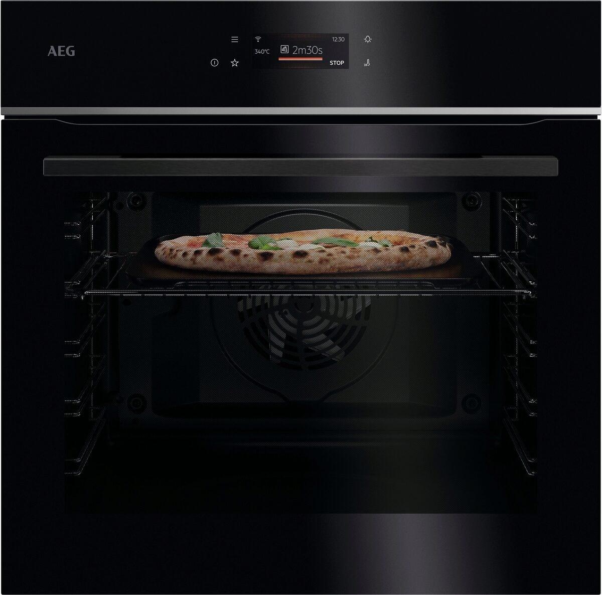 AEG TX7PB631SB Serie 7000 MealAssist PizzaExpert Einbaubackofen mit Pyrolyse & WLAN