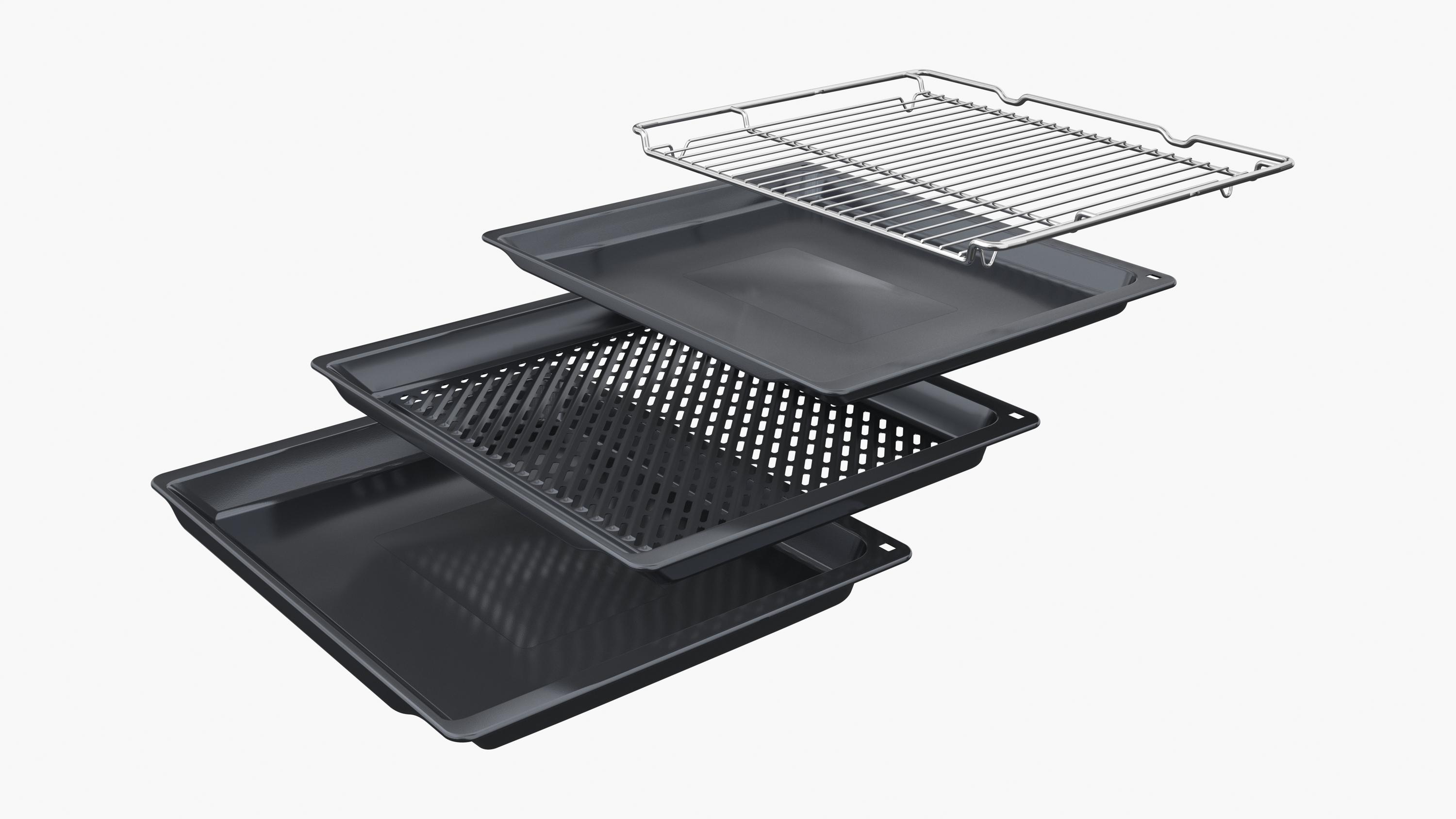 Bosch HBG7341B1 Serie 8 EEK: A+ Einbau-Backofen, 71l, Air Fry, Home Connect, schwarz