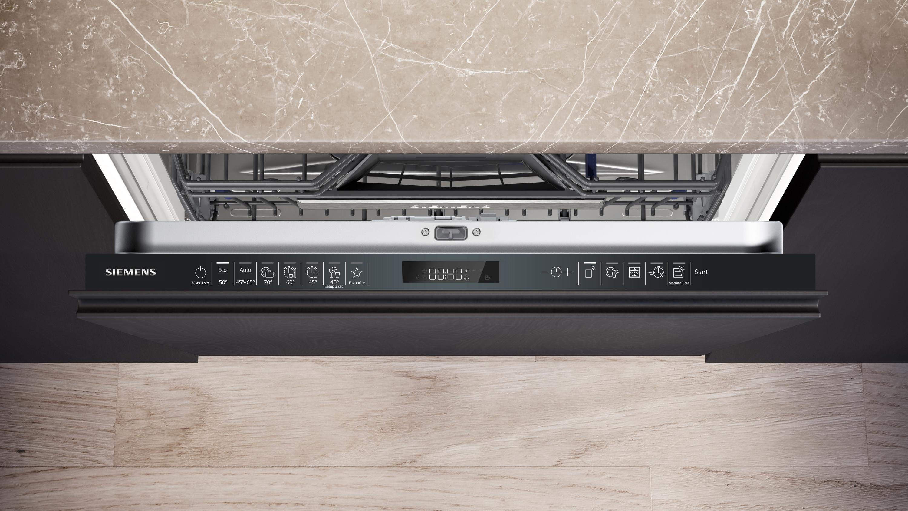 Siemens SX65ZX17CE iQ500, Vollintegrierter Geschirrspüler, 60 cm, XXL