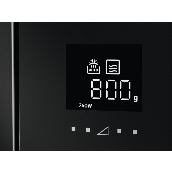 AEG TB5SM171DB Einbau-Mikrowelle, 800W, 17l, Push-to-Open, Uhr, schwarz
