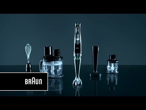 Braun MQ9187XLI MultiQuick 9 Stabmixer, Pürierstab mit Active PowerDrive Technologie und 5 Zubehörte