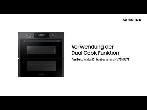 Samsung NV7B4550VAS/U1 Backofen 76 l A+ Schwarz, Satinierter Stahl