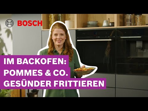 Bosch HBG7741B1 Serie 8 Einbau-Backofen, 71l, Air Fry, Pyrolyse, Home Connect, digitaler Bedienring, schwarz, A+