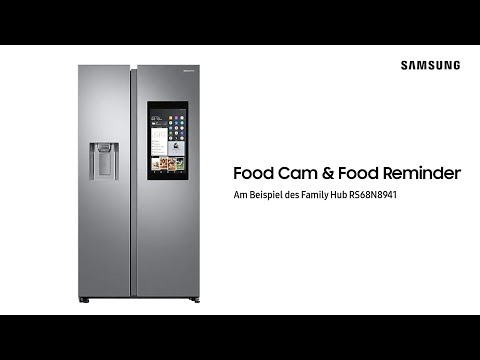 Samsung RS6HA8891B1 Side-by-Side Kühlschrank mit Family Hub, 389 Liter Kühlen, 225 Liter Gefrieren, 